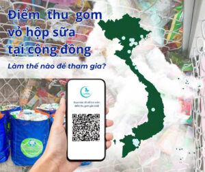 vỏ hộp sữa tái chế